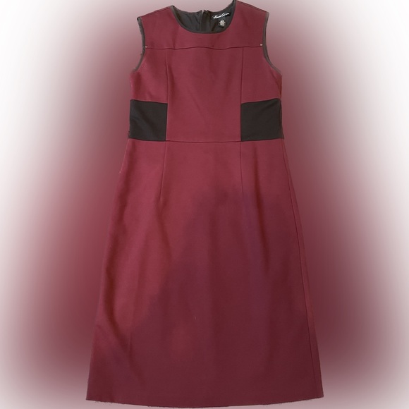 Kenneth Cole Bergundy Dress - Picture 2 of 5